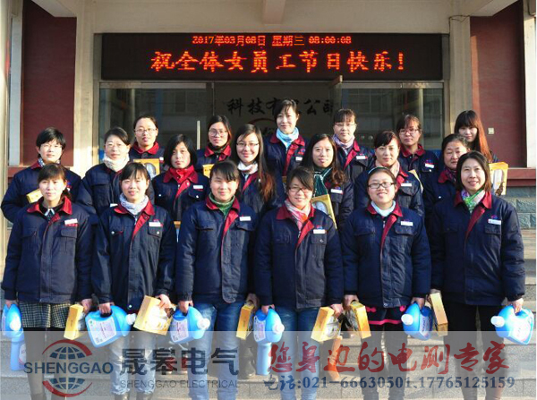 上海晟皋電氣科技有限公司開(kāi)展三八婦女節(jié)關(guān)愛(ài)女職工活動(dòng)